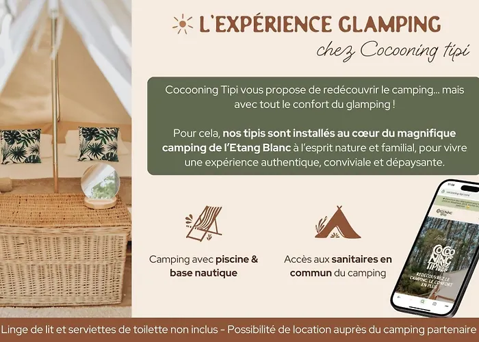 Cocooning Tipi - אוהל מפואר